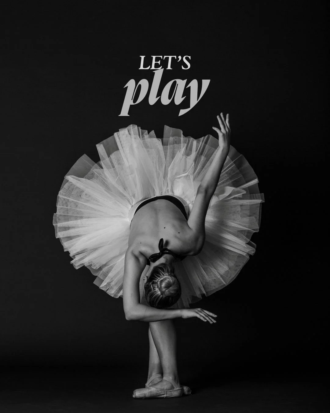 I can never decide with this one.

Color tells one story, black &amp; white tells another.

Which version would you hang on your wall &mdash; color or BNW?

Loved capturing @peyton.hilll in studio! 

Los Angeles Dance Photographer | Dance Photography