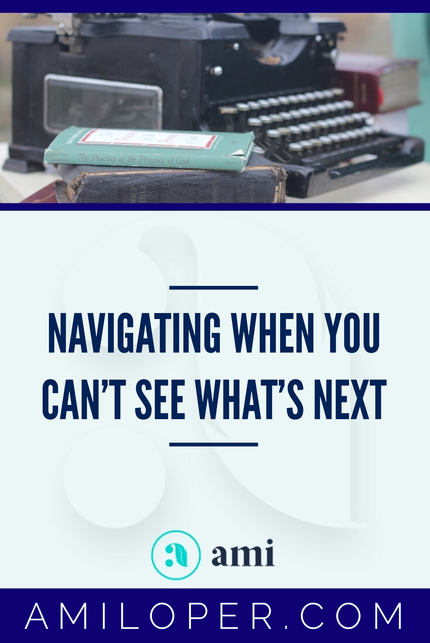 Ever feel like you can’t see where you’re going? I know I have. What’s next? Where am I supposed to go from here? I may know where I want to go, but I just can’t seem to get there. What we do in those moments is critically important and communicates our beliefs more than we may realize or even like. #FeelingLost #ChristianBlog