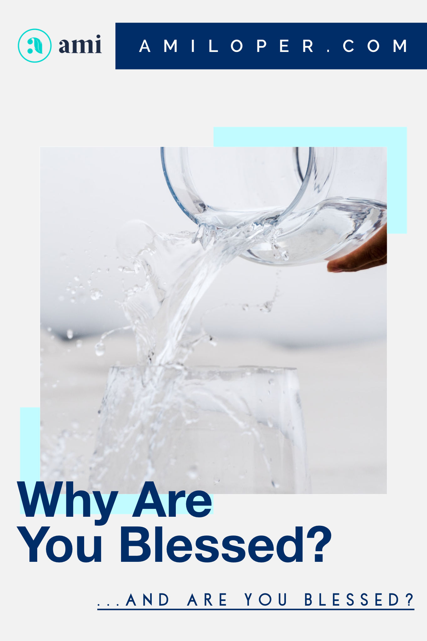 Whether you’re feeling particularly blessed or not, you have something to offer! And it’s an offering that is intended for you to give away. Who are you going to allow your blessings to pour out onto today? #ChristianVlog #Vlog #Blessed