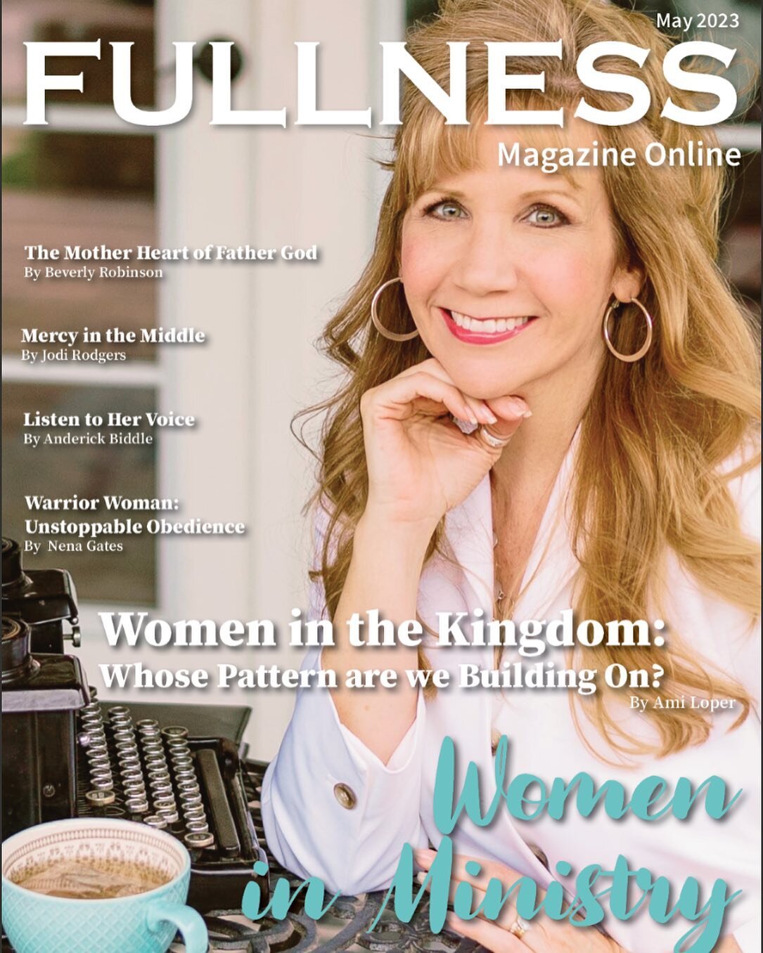 I just published an article with &quot;Fullness Magazine&quot;! I've published many articles, but this one feels extra special.

It is titled, &quot;Women in the Kingdom&quot; and examines the reasons women have been limited in their freedom to walk 