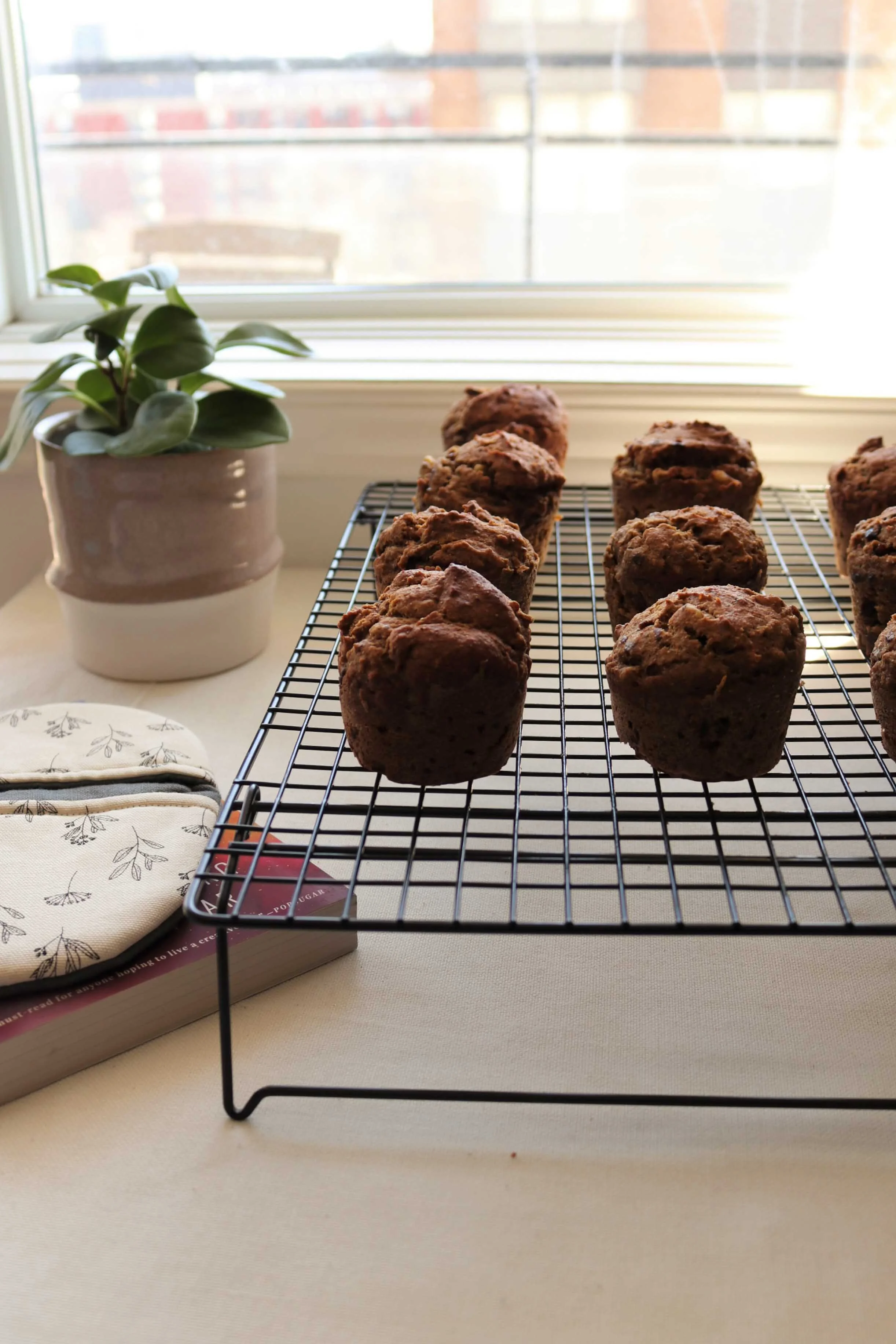 Healthy Banana Muffins