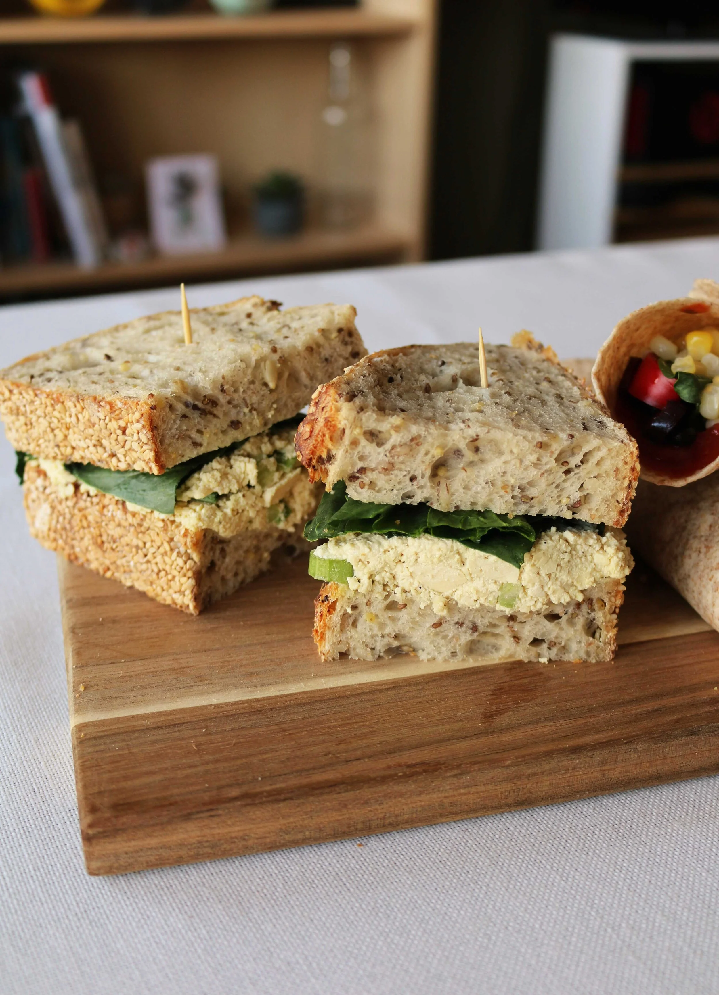 Chick'n Salad Sandwich