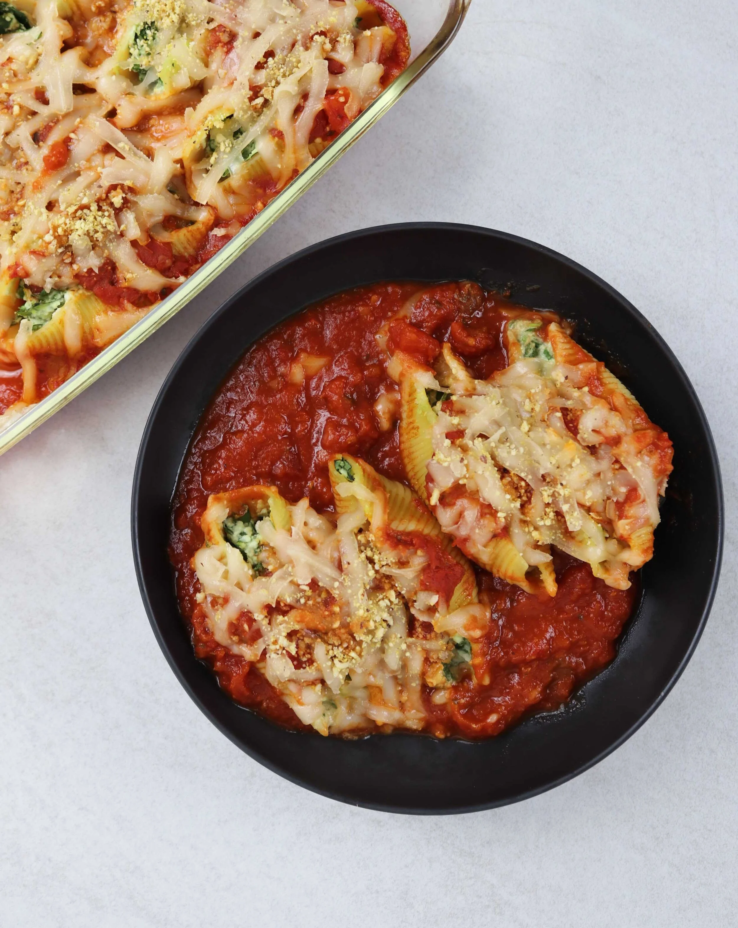 Spinach &amp; Ricotta Stuffed Shells