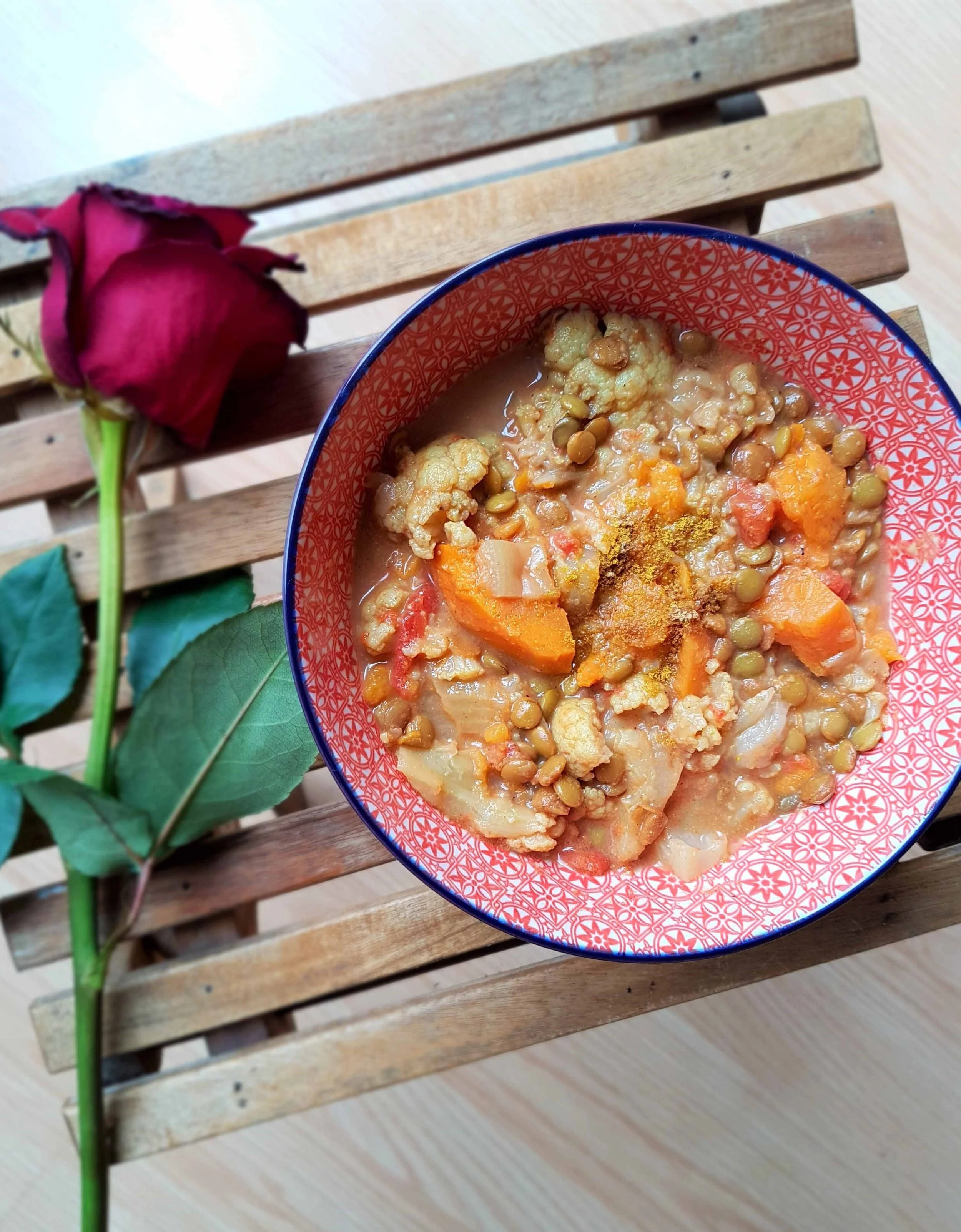Sweet Potato and Lentil Curry