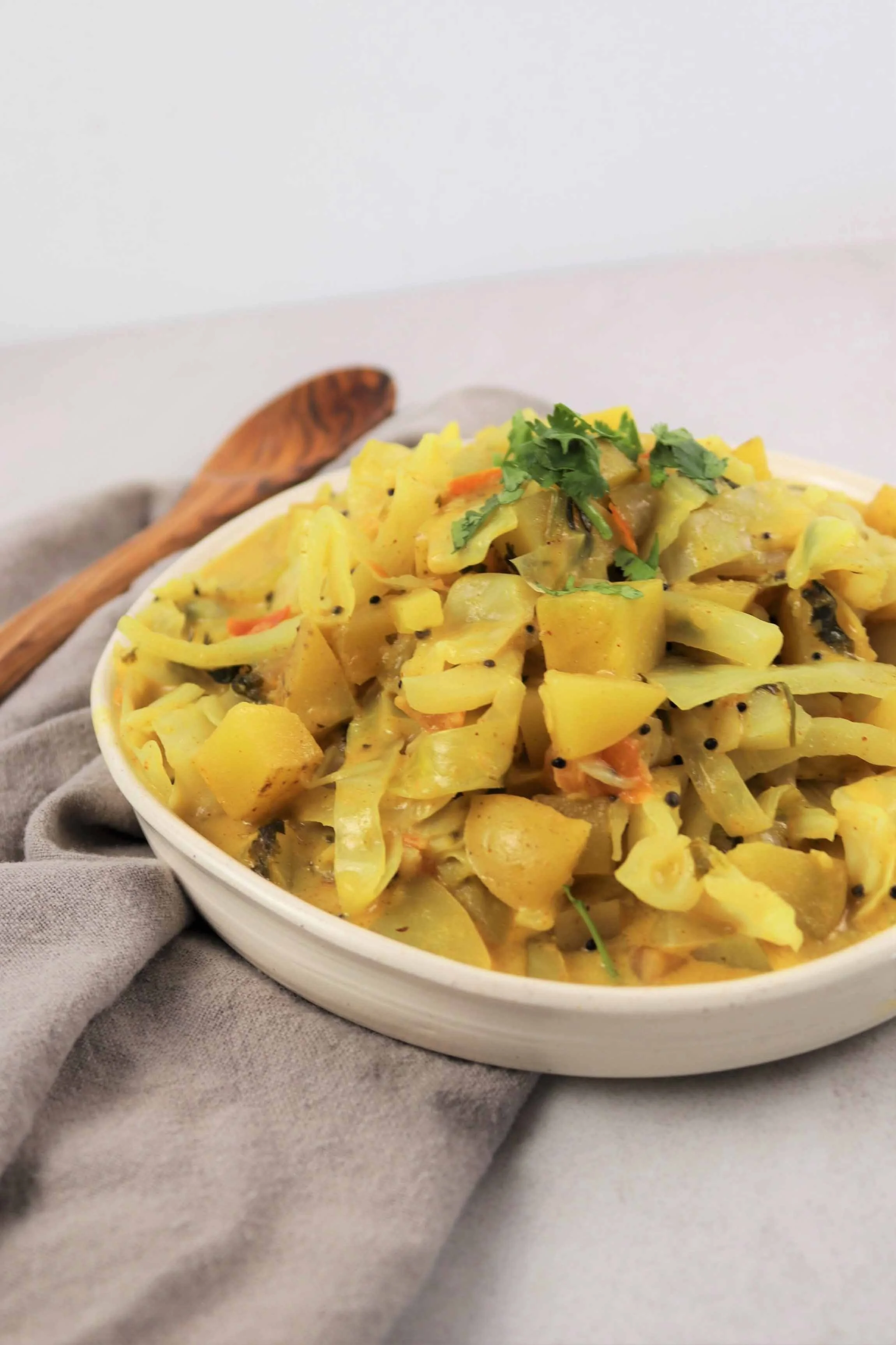 Indian Cabbage &amp; Potato Curry