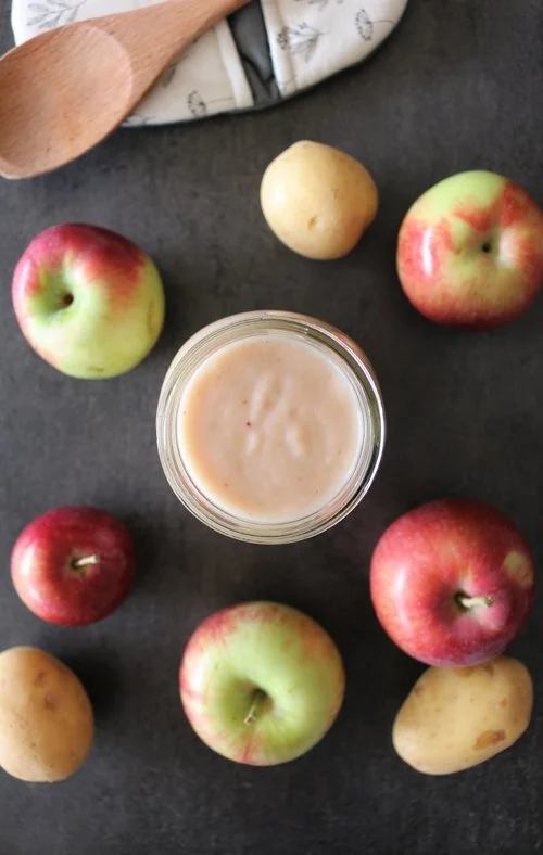 Radish and Apple soup