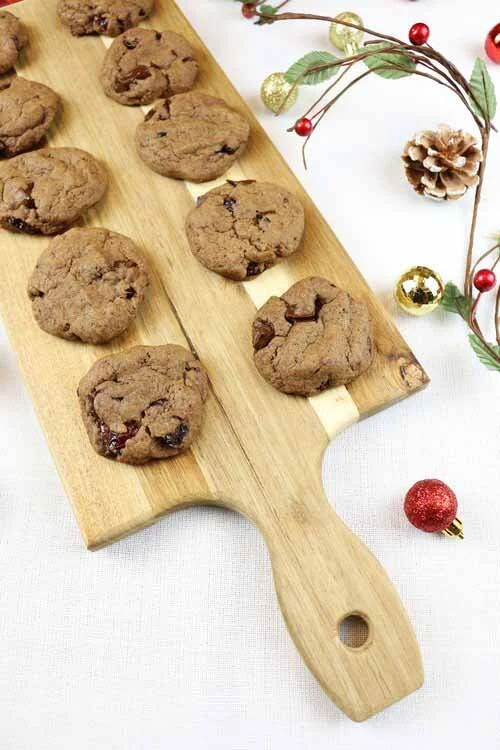 Chocolate &amp; Cranberry Cookies