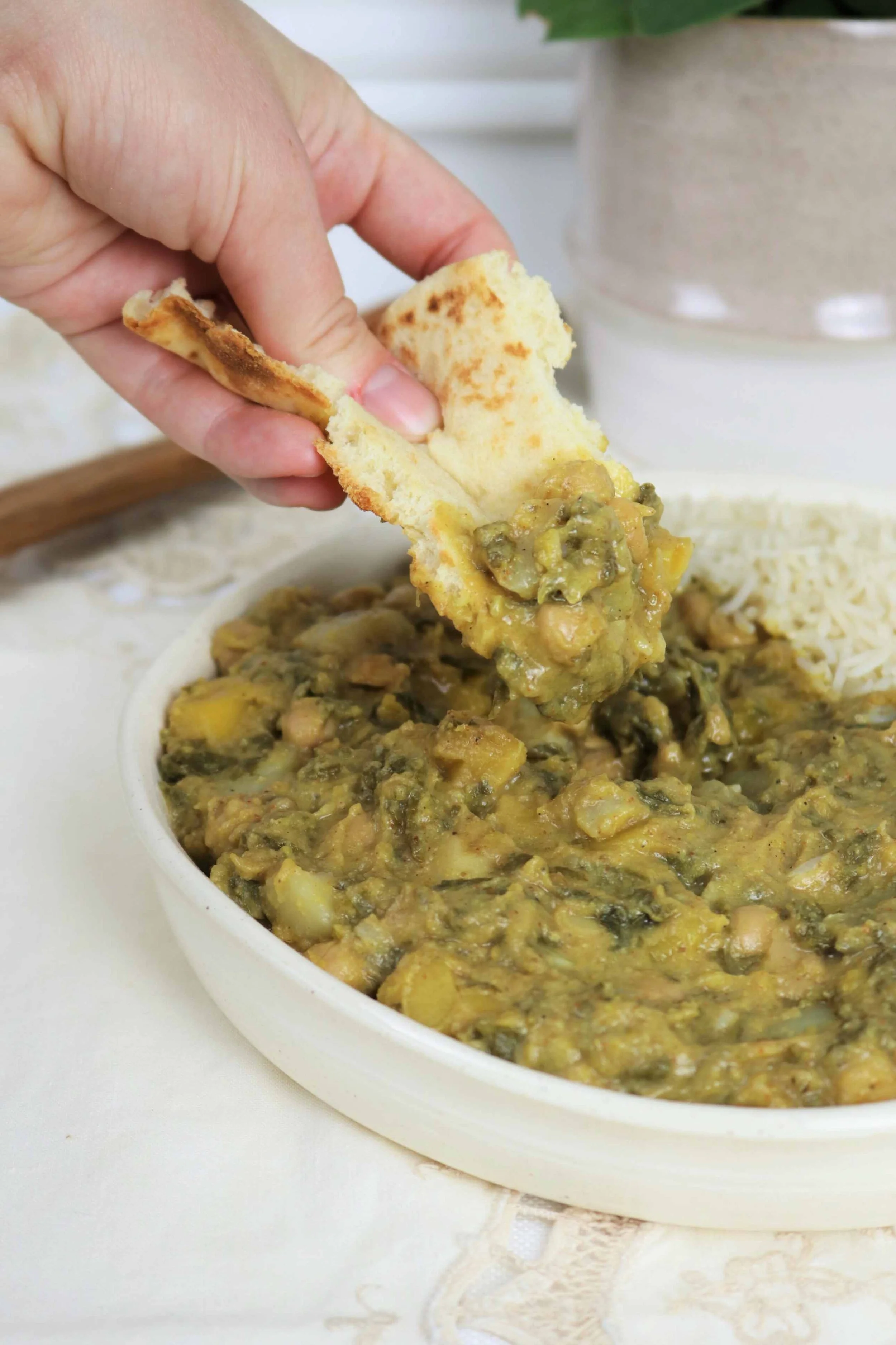 Peanut Butter Chickpea Curry