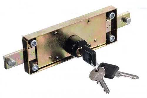 Cerradura para puerta enrollable