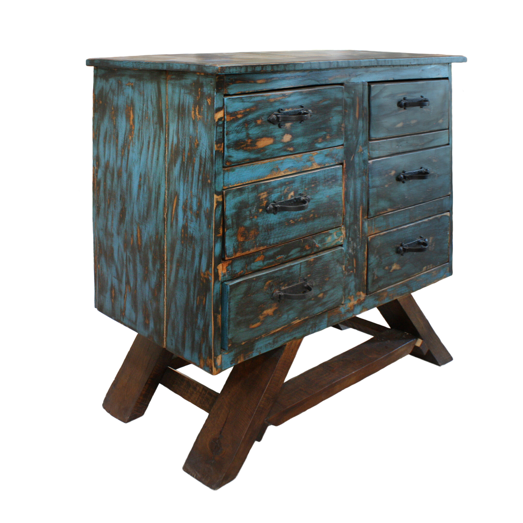 Distressed Pine Dresser — Zocalo Casa + Jardin