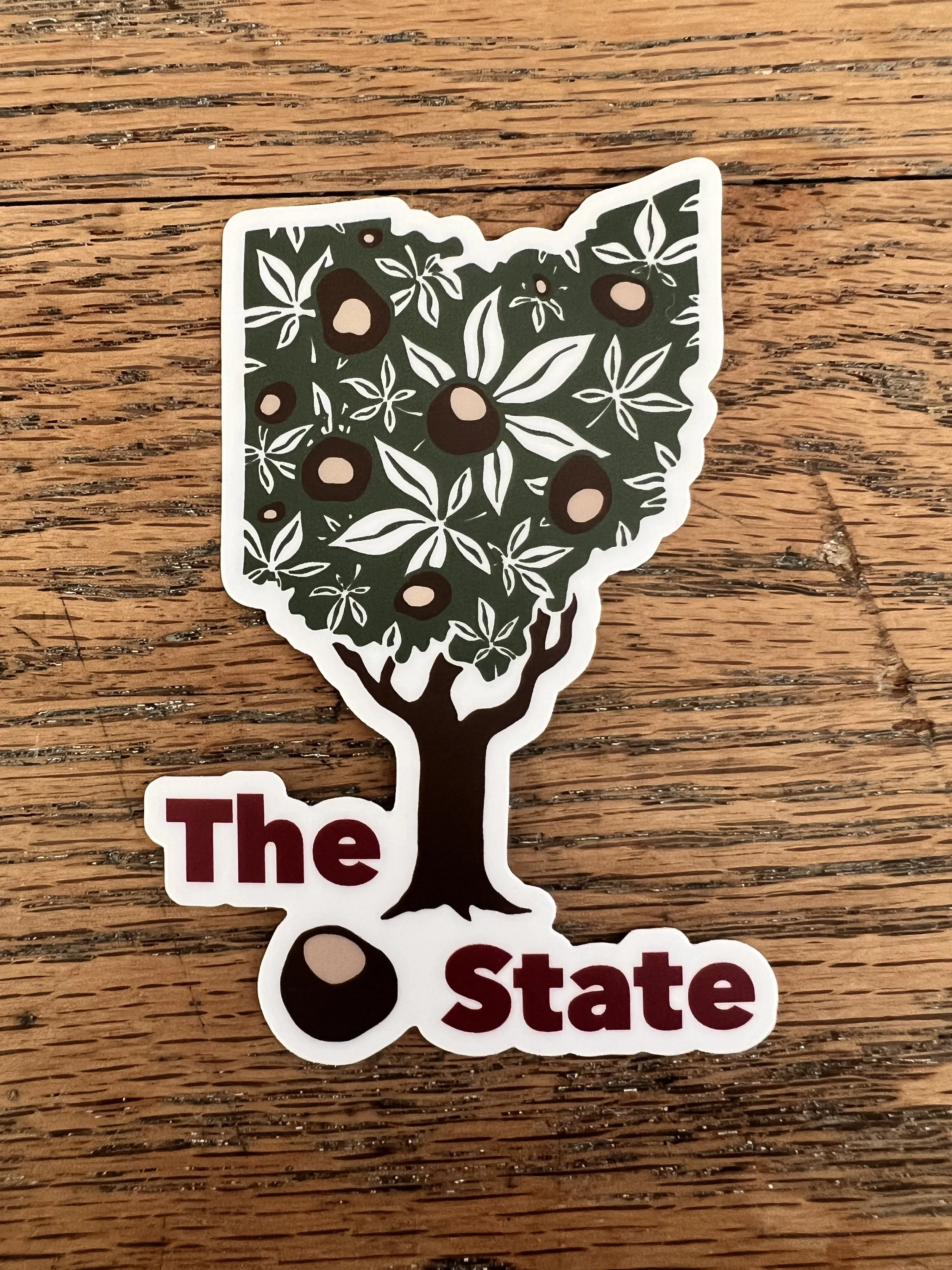 The Buckeye State - Sticker