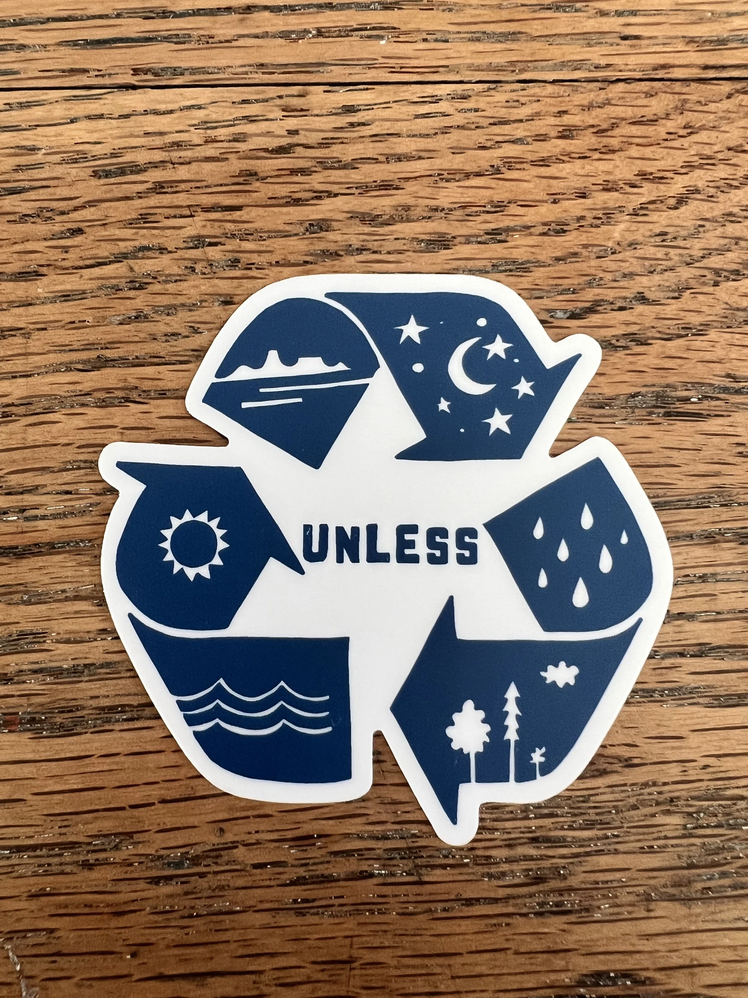 Unless - Sticker