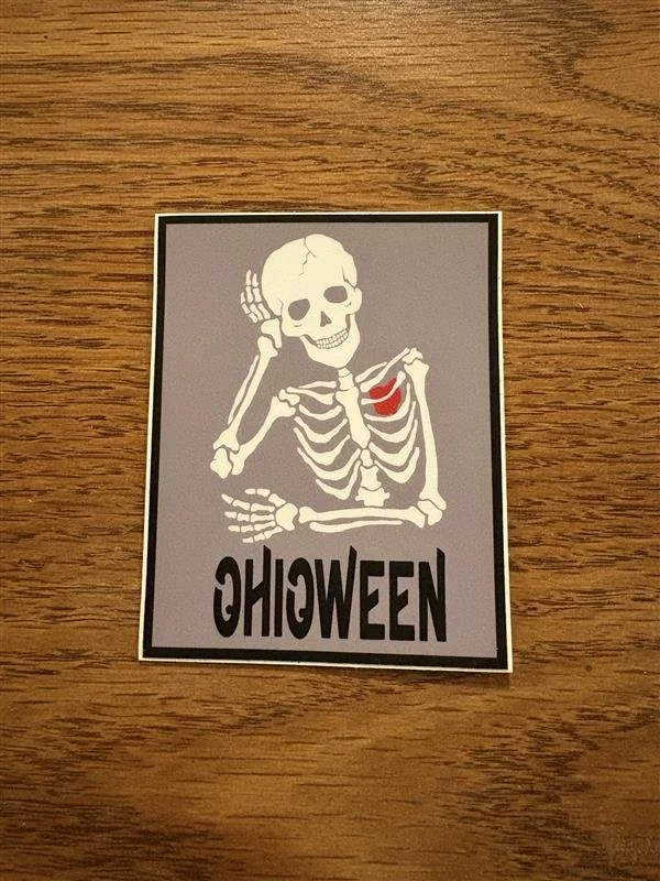 Ohioween Skeleton - Sticker