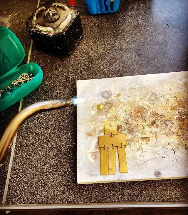 Taking the metallurgy process to the next level #jewelrysoldering 🔥