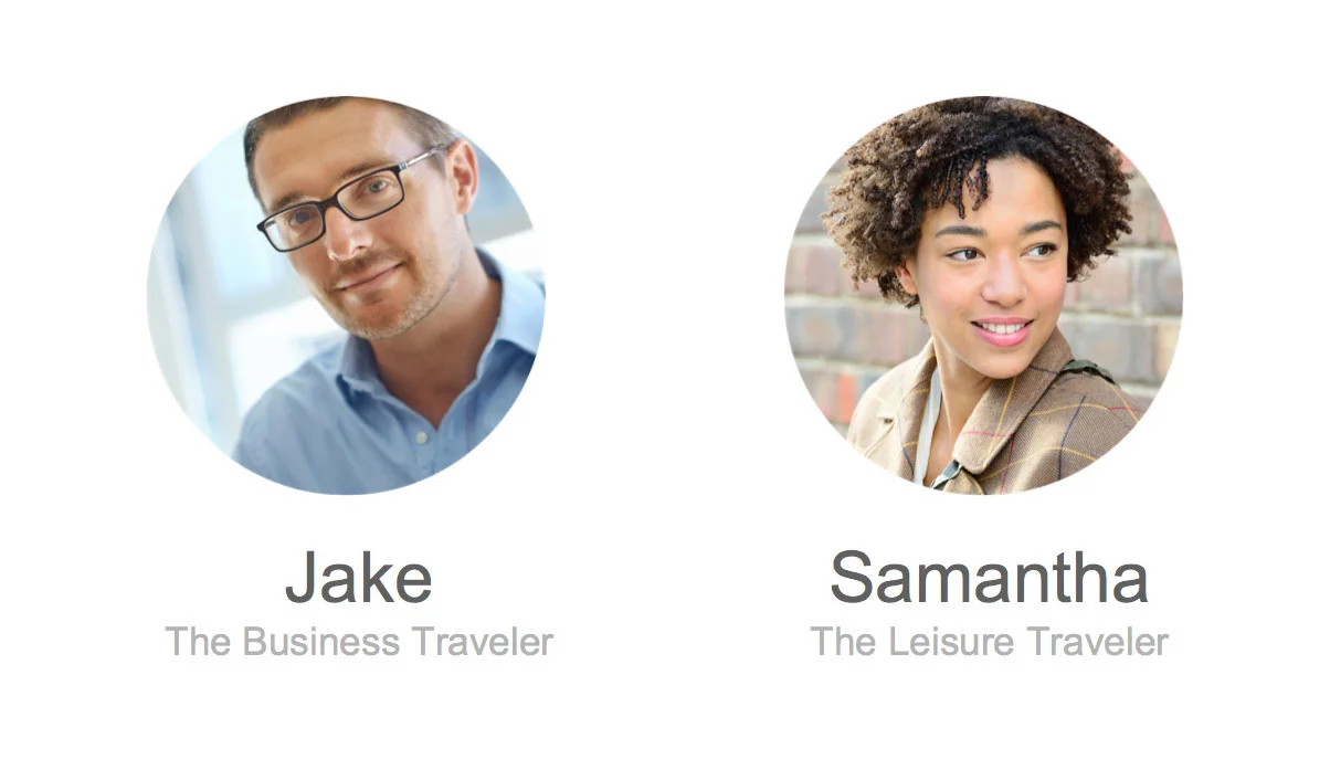 Persona drivenWe developed 2 user-case scenarios: The first demonstrating the experience of a new program member, and the second showing the much more advanced experience of a long-time member and frequent flyer.