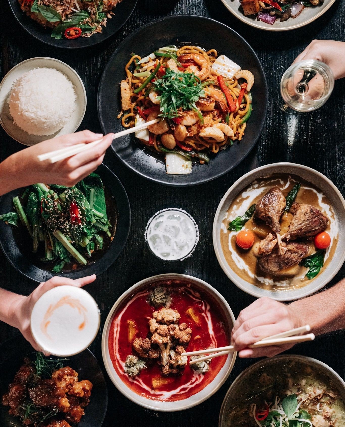 Let us take care of dinner tonight! Ditch the kitchen and head in to Ginger Meg&rsquo;s from 5.30pm for Asian-fusion flavours that can&rsquo;t be beaten 🥢 #gingermegsx