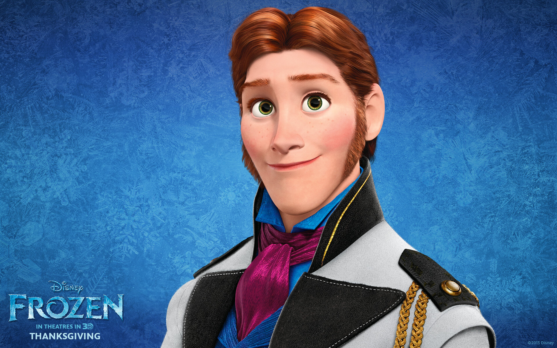 Santino Fontana as Prince Hans in FROZEN