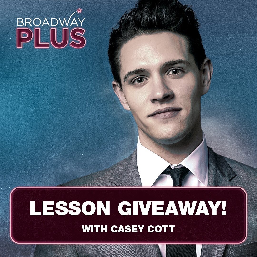 &quot;You may know him from Riverdale... I mean, you DEFINITELY know him from Riverdale lol. But stop what you are doing RIGHT NOW LUV - CASEY COTT IS NOW ON BROADWAY PLUS!!!!!!! Also no biggie but we are doing a giveaway for a FREE LESSON WITH HIM!!