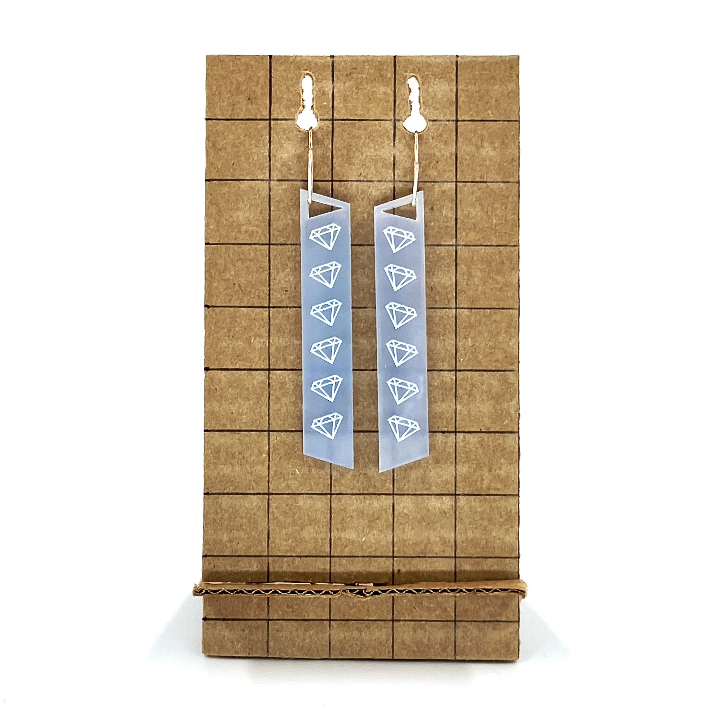 Light Blue Long Danglers