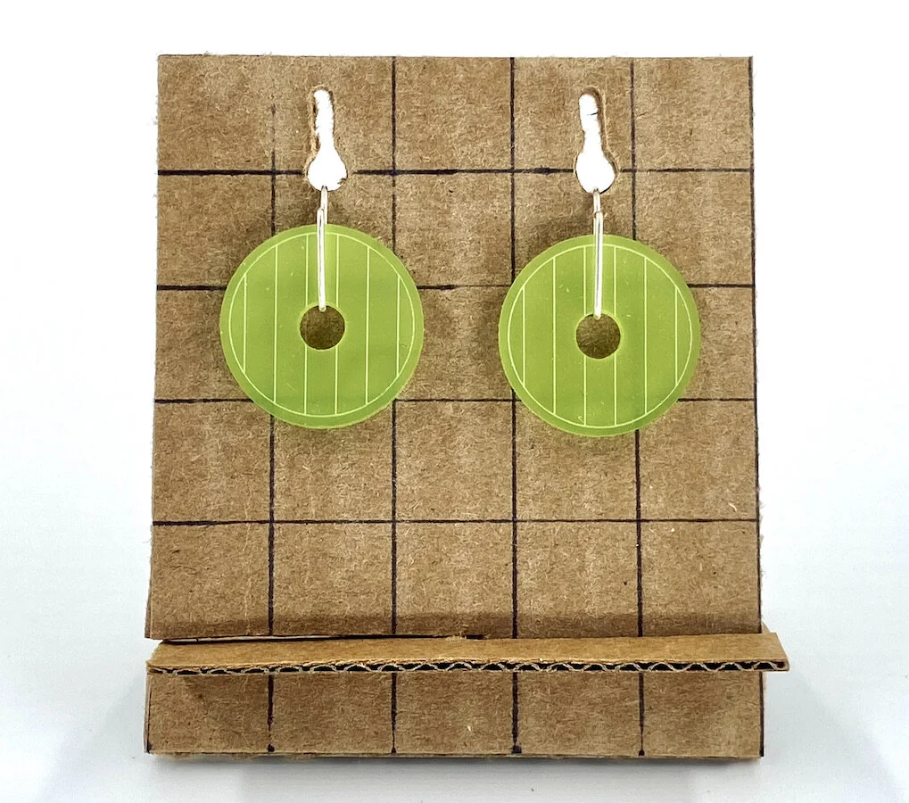 Green Circles with Lines