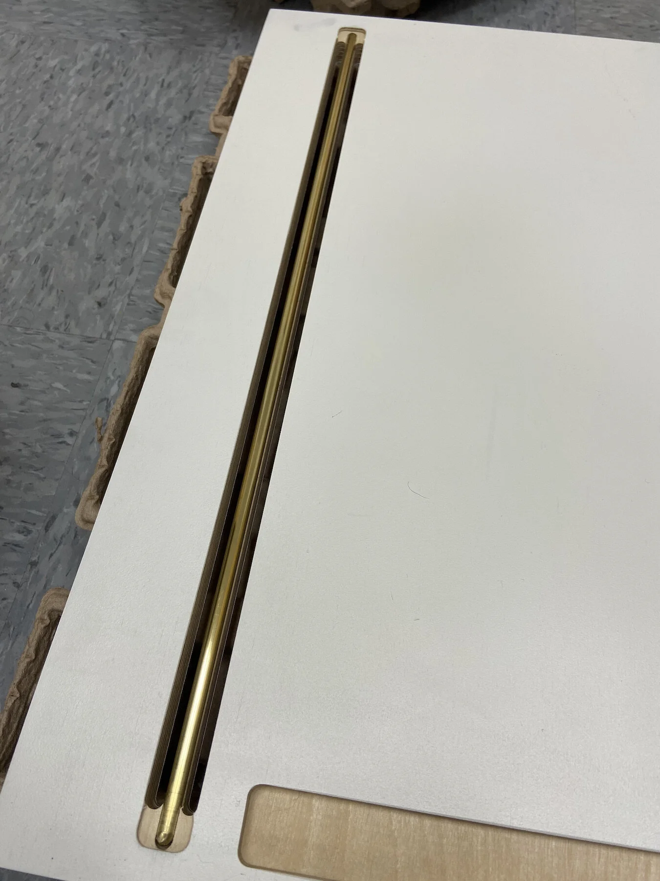 Underside of Keyboard Slide