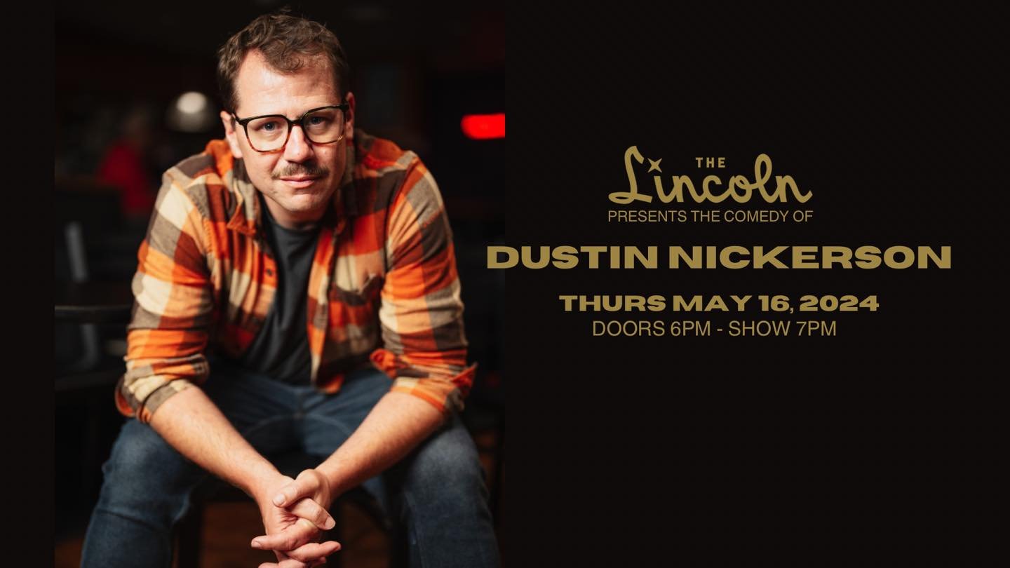 Tonight @dustinnickerson will make his Cheyenne debut, with some help from Steve Rodgers &amp; local comic Lee Prophitt! Doors open at 6pm, and the show starts at 7pm. Tickets are still available for the floor, and are $25! Find the link to get yours