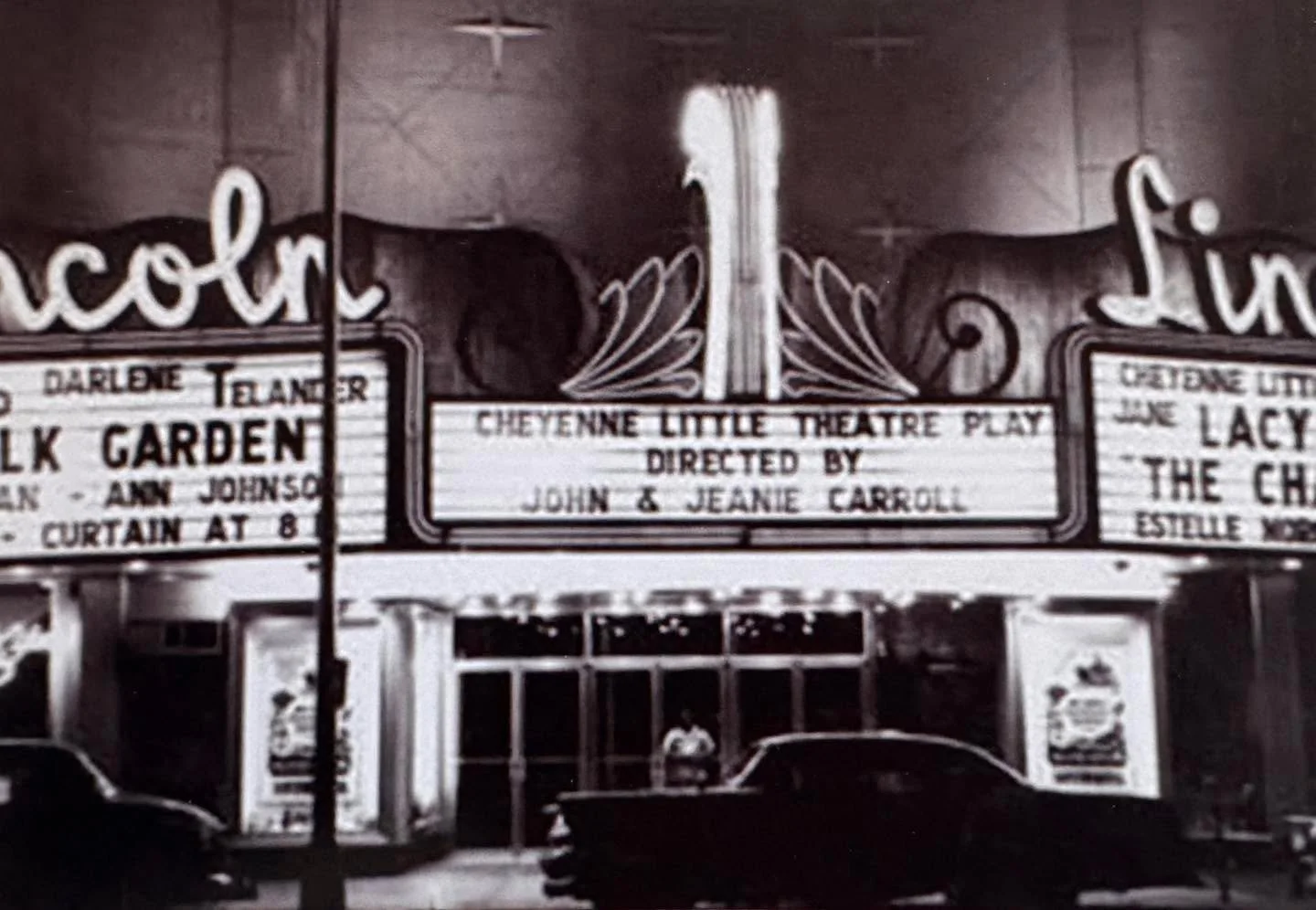 Throwback Thursday takes us back to 1961 when the Cheyenne Little Theatre Players performed &ldquo;The Chalk Garden&rdquo; on our stage! CLTP hosted many shows on our stage prior to their purchase of The Atlas in 1971 💕
