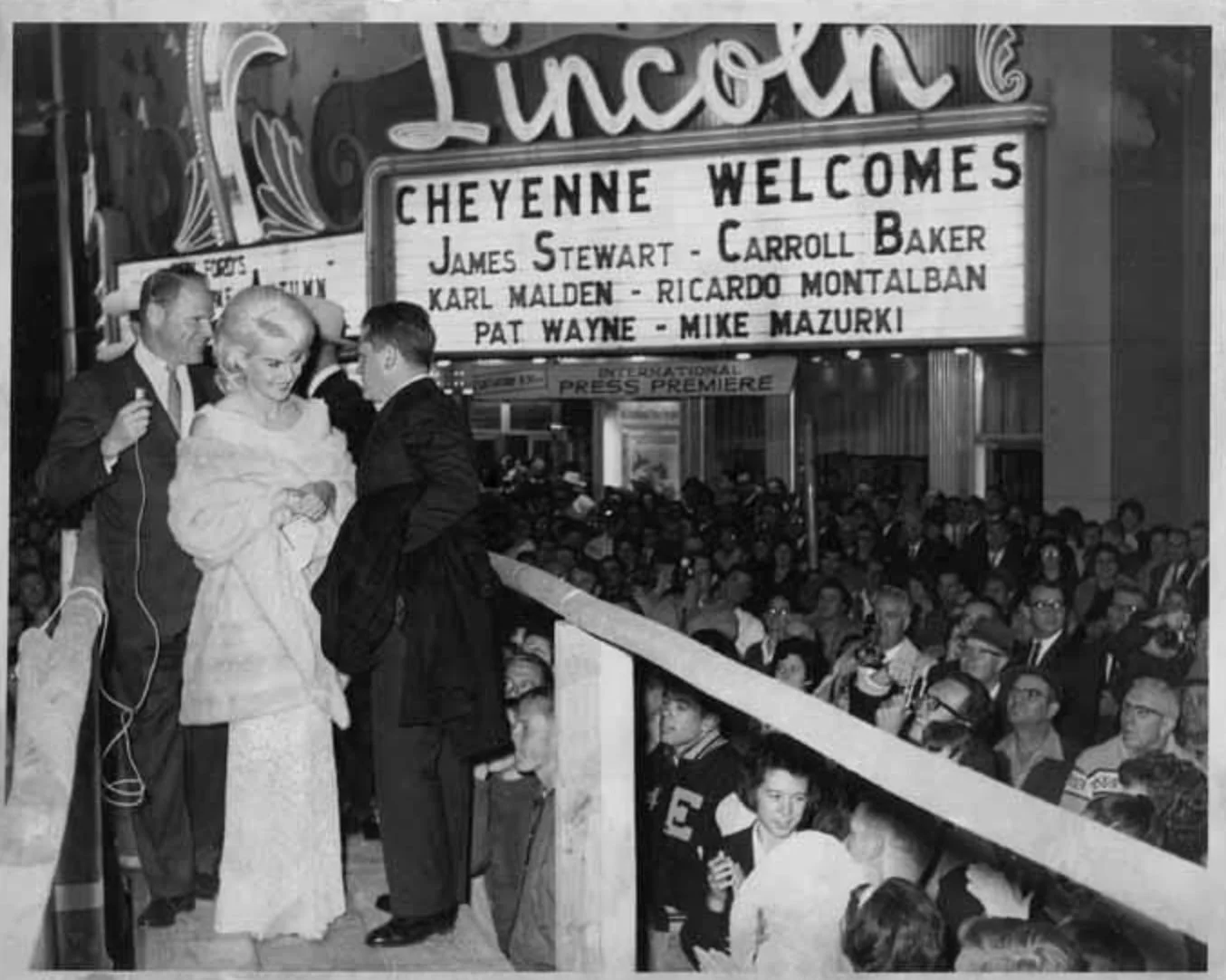 Throwback Thursday taking us back to Oct 3, 1964 for the world premiere of the film &quot;Cheyenne Autumn.&quot;