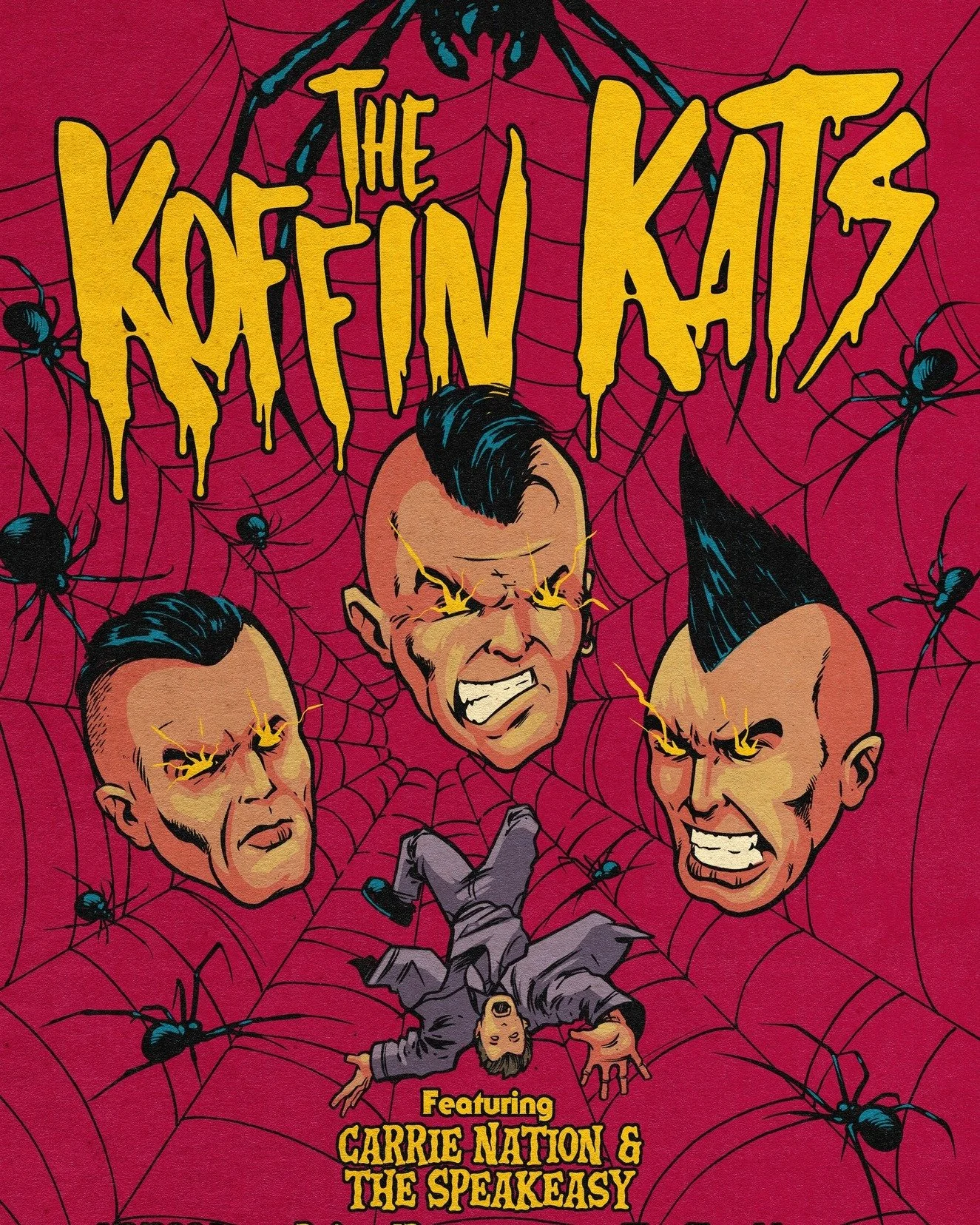 Tonight's the night - don't miss the electric, raw energy from seeing The Koffin Kats  and Carrie Nation and The Speakeasy LIVE!

hive.co/l/koffinkats