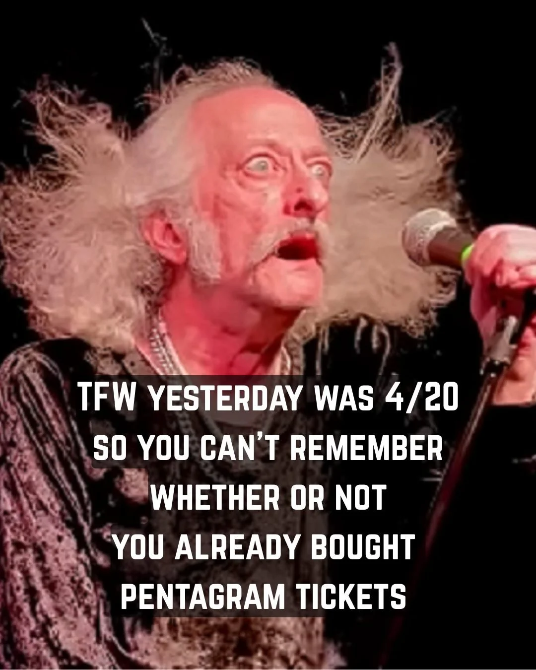 Less than a week until @@pentagram_the_band  takes over the Lincoln with @dustedangelband We're thrilled to add local heavy hitters, @violent_testimony to open the night!

Comment PENTAGRAM and we'll DM you the ticket link