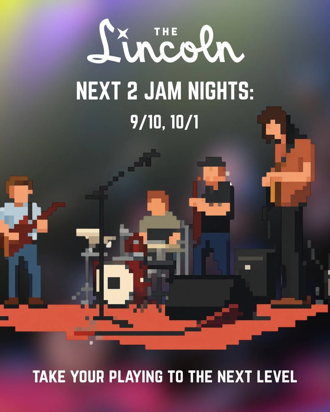 Time to LEVEL UP your jamming abilities! Our next two jams are on the books, see you there! Note OCTOBER is FIRST Thursday instead of our usual second - we have @gettheledout that night!