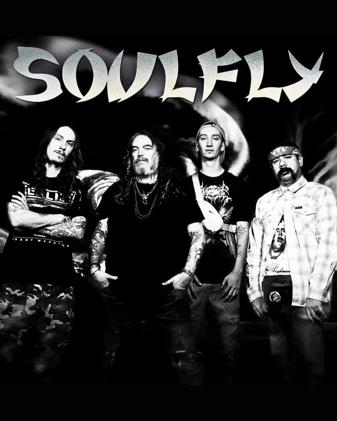 Tonight - @nailbomb_band_official, @incite_heavymetal, and s@thesoulflytribe hit the stage at 7pm. Time to throwdown! 🔥