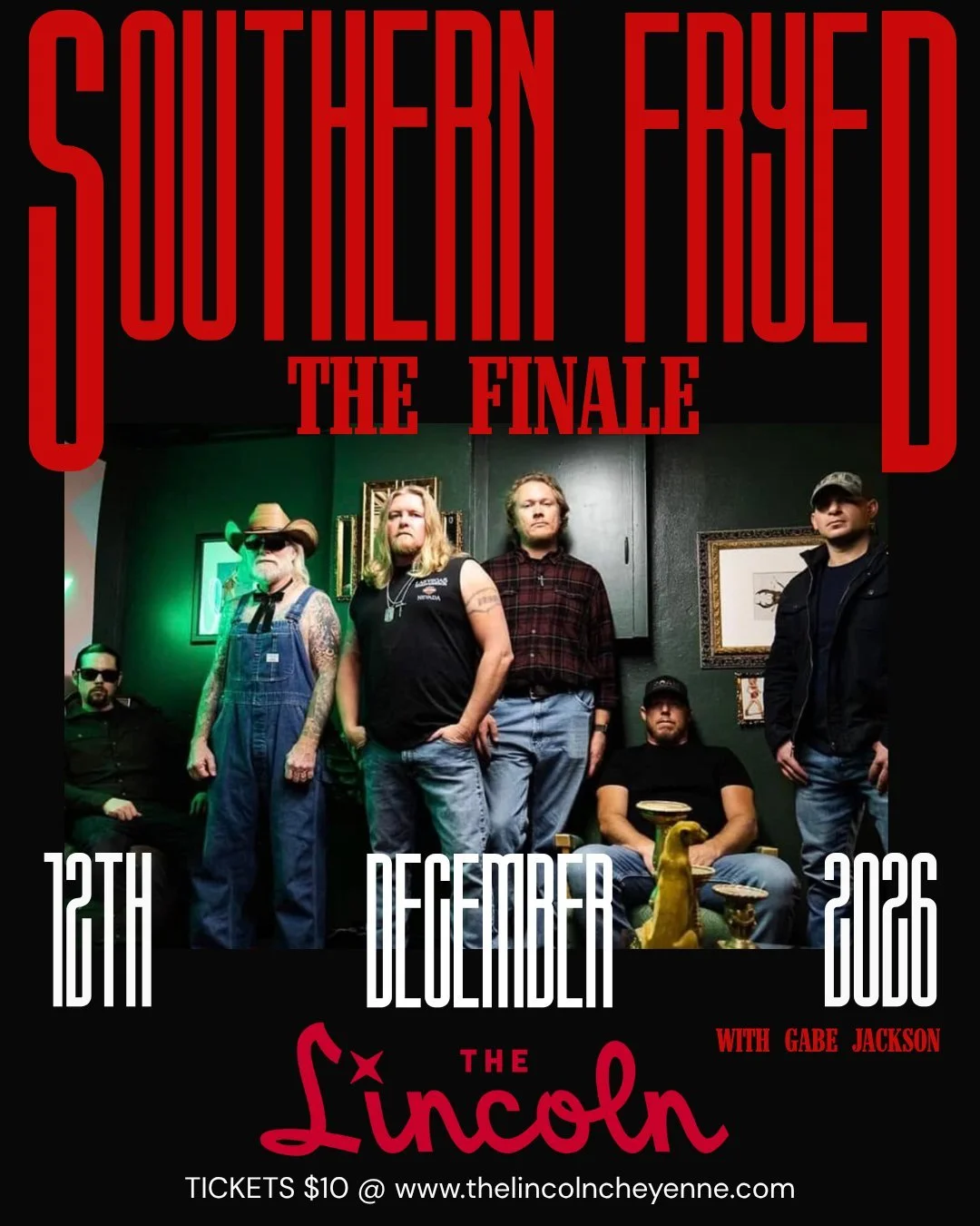NEW SHOW: @southernfryed - The Finale, December 12. With special guest @gabejackson_music 
Comment FRYED and we'll DM you the link!