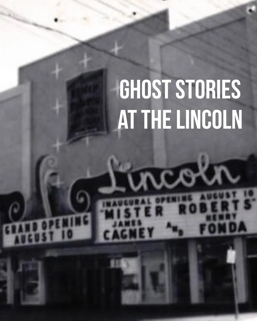 In honor of Halloween season, here&rsquo;s the spookiest photo evidence we have of paranormal activity here at The Lincoln!

In October 2018, we welcomed PHOG, a paranormal investigation team, into the theatre. One of our founders, Jon, was standing 