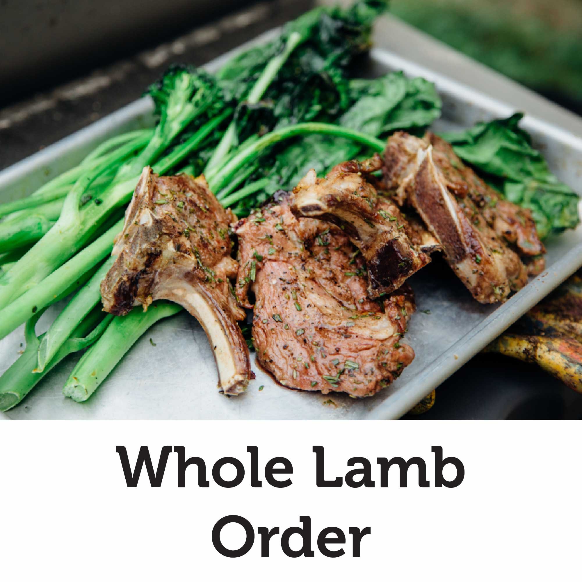 Whole Lamb Order