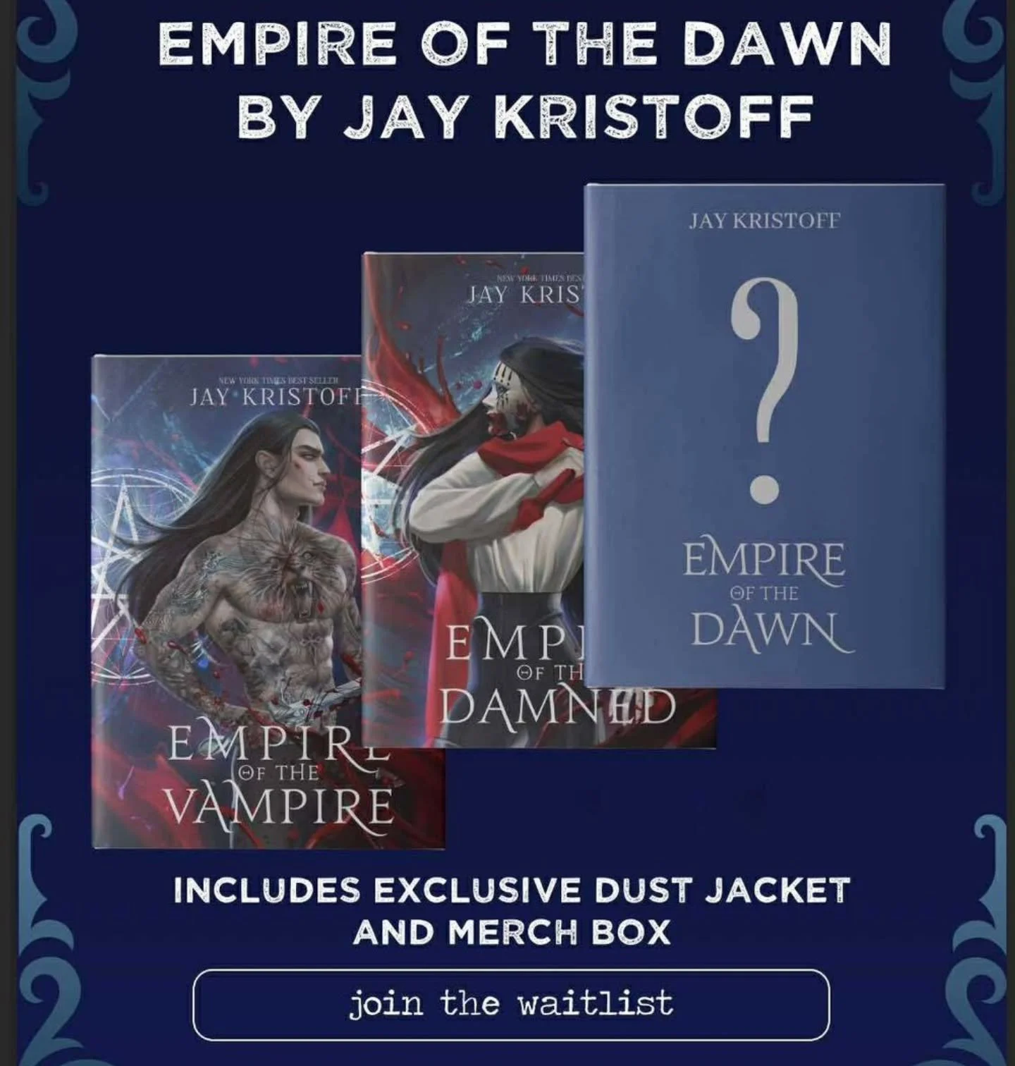 Upcoming Release: Empire of the Dawn - Special Edition!

As we eagerly await the release of the final book in Jay Kristoff's epic vampire trilogy, we are thrilled to announce a Special Edition cover for Empire of the Dawn! This highly anticipated ins