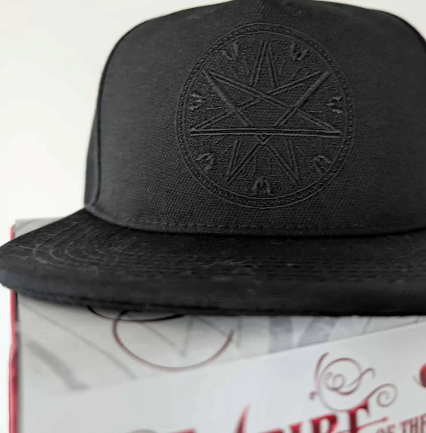 🌟 LAST CALL for Empire of the Dawn orders! 🌟 

We're thrilled to showcase one of the exclusive items included in our box: a stylish hat designed by @felixgreen83 to help keep those pesky rays away from your eyes&mdash;perfect for all you vamps out 