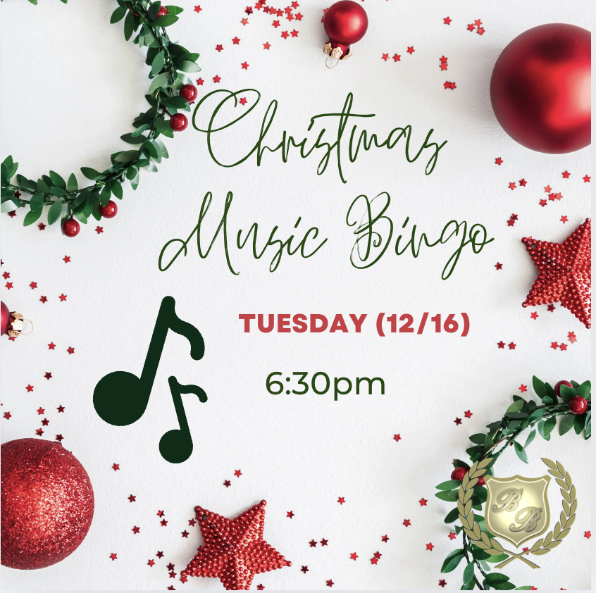 Christmas Music Bingo      