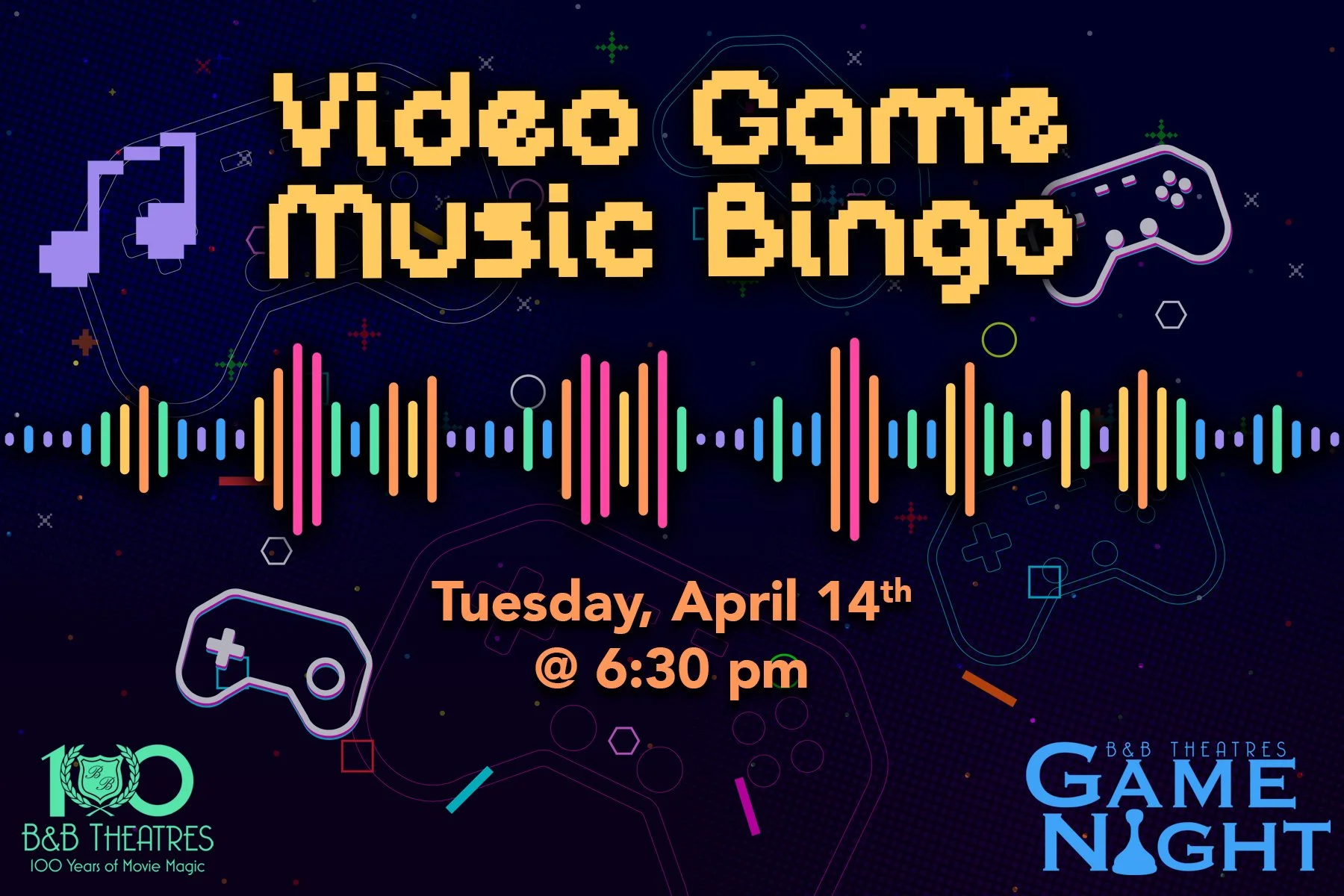 Video Game Music Bingo          