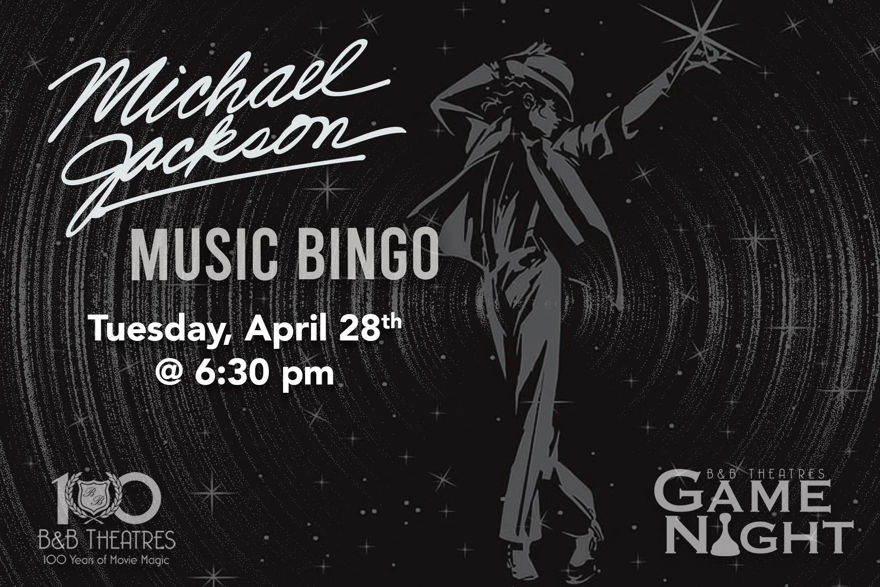 Michael Jackson Music Bingo           