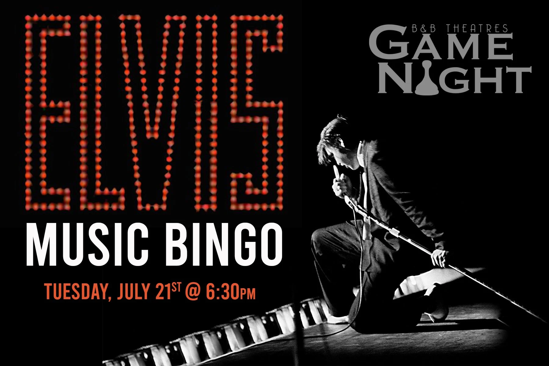 Elvis Music Bingo            
