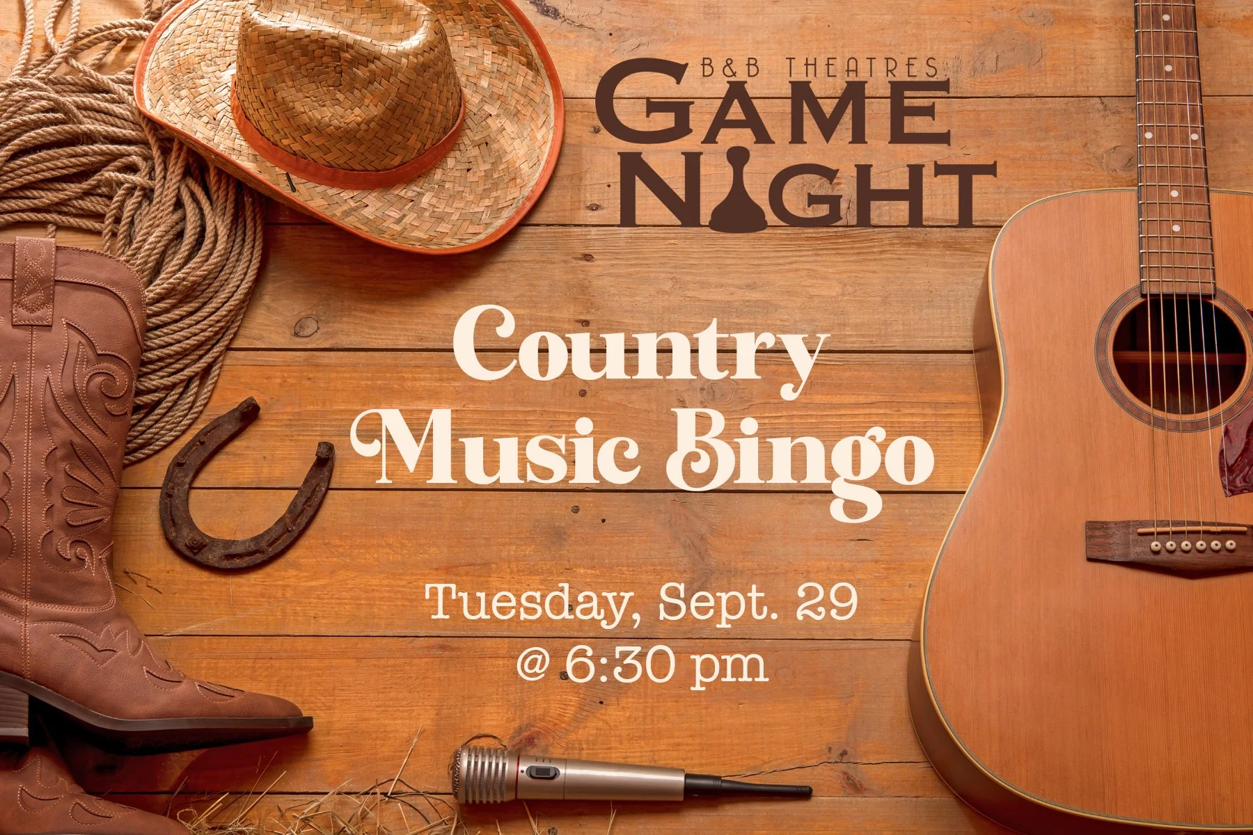 Country Music Bingo             