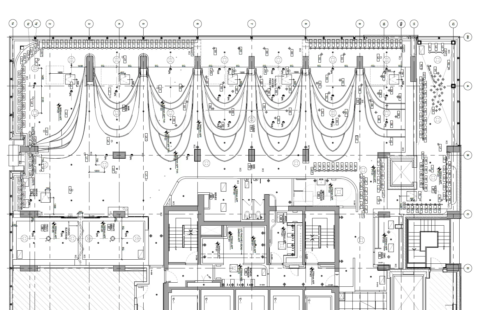   proposed reflected ceiling plan  