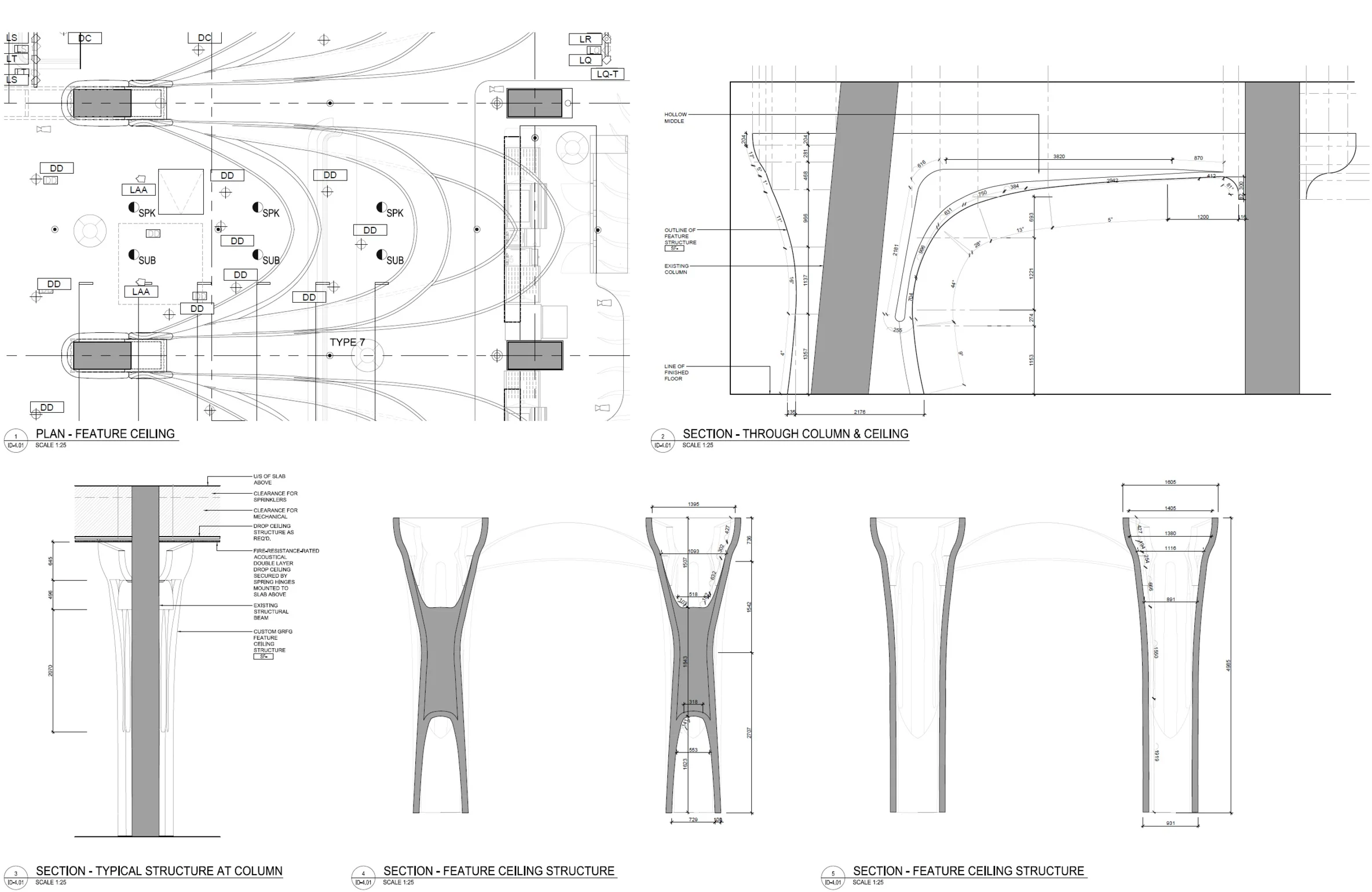   formglas molded gypsum ceiling details  