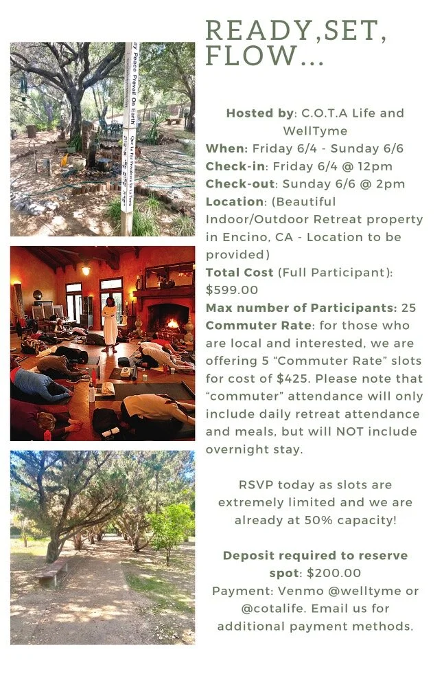 The Immersion- Weekend Wellness Retreat