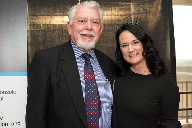 Yuri Wedmid, PhD and Renee Cruea, Executive Director - CIBR