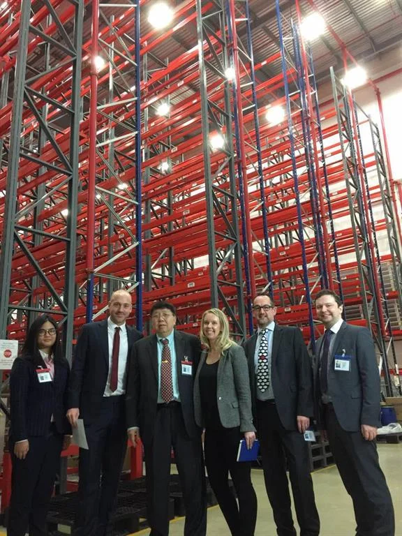 Professor Ma visited GSK centre.