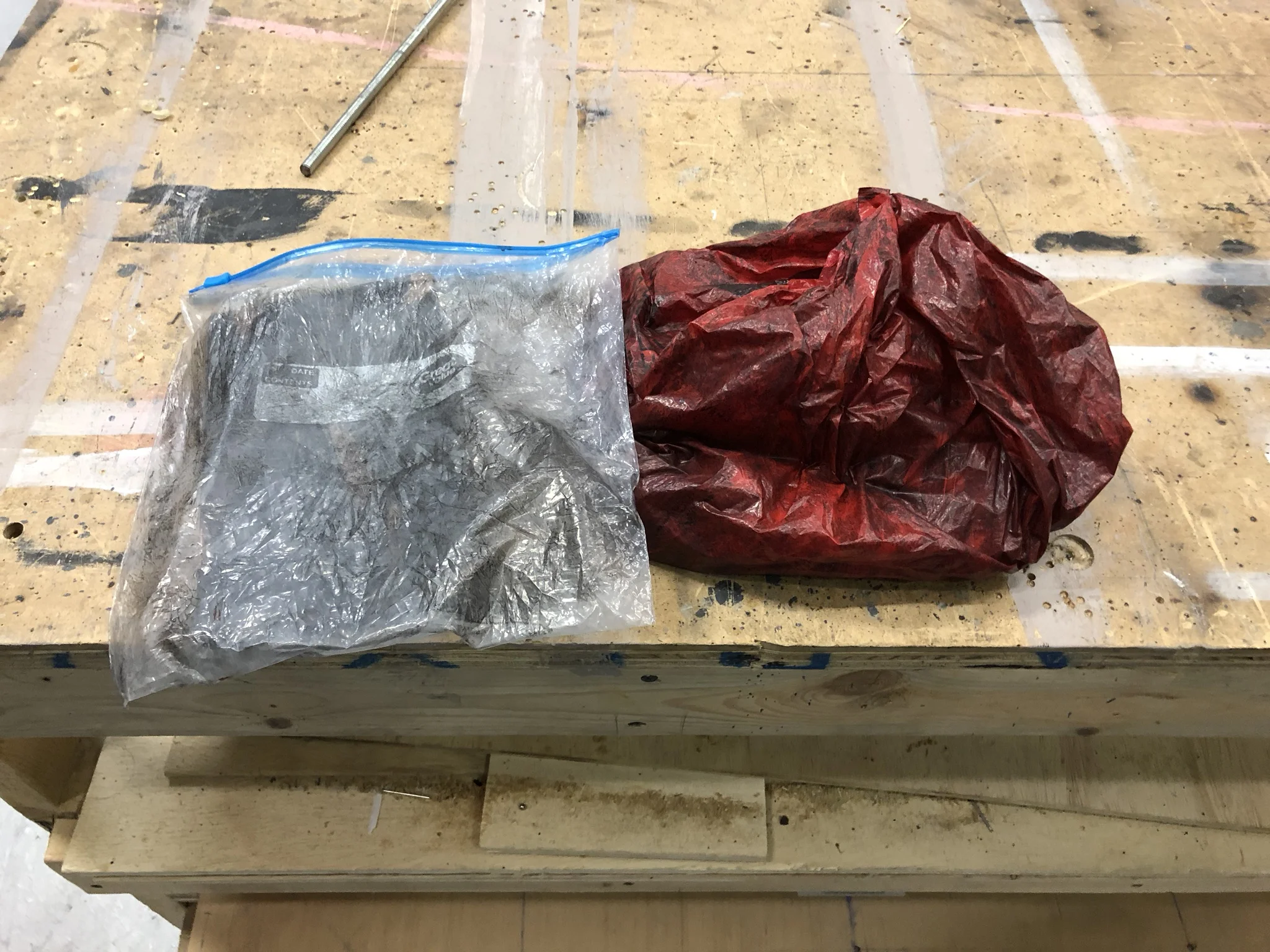  Had to weather six bags with journals to varying degrees.   