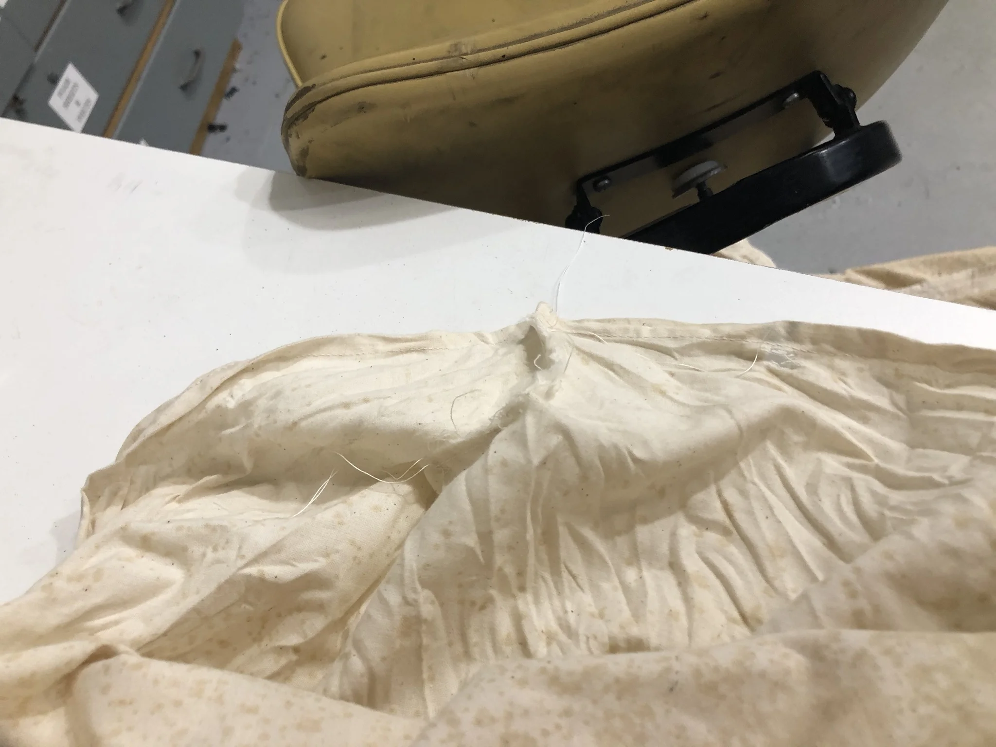  Replaced and reinforced grommets.  