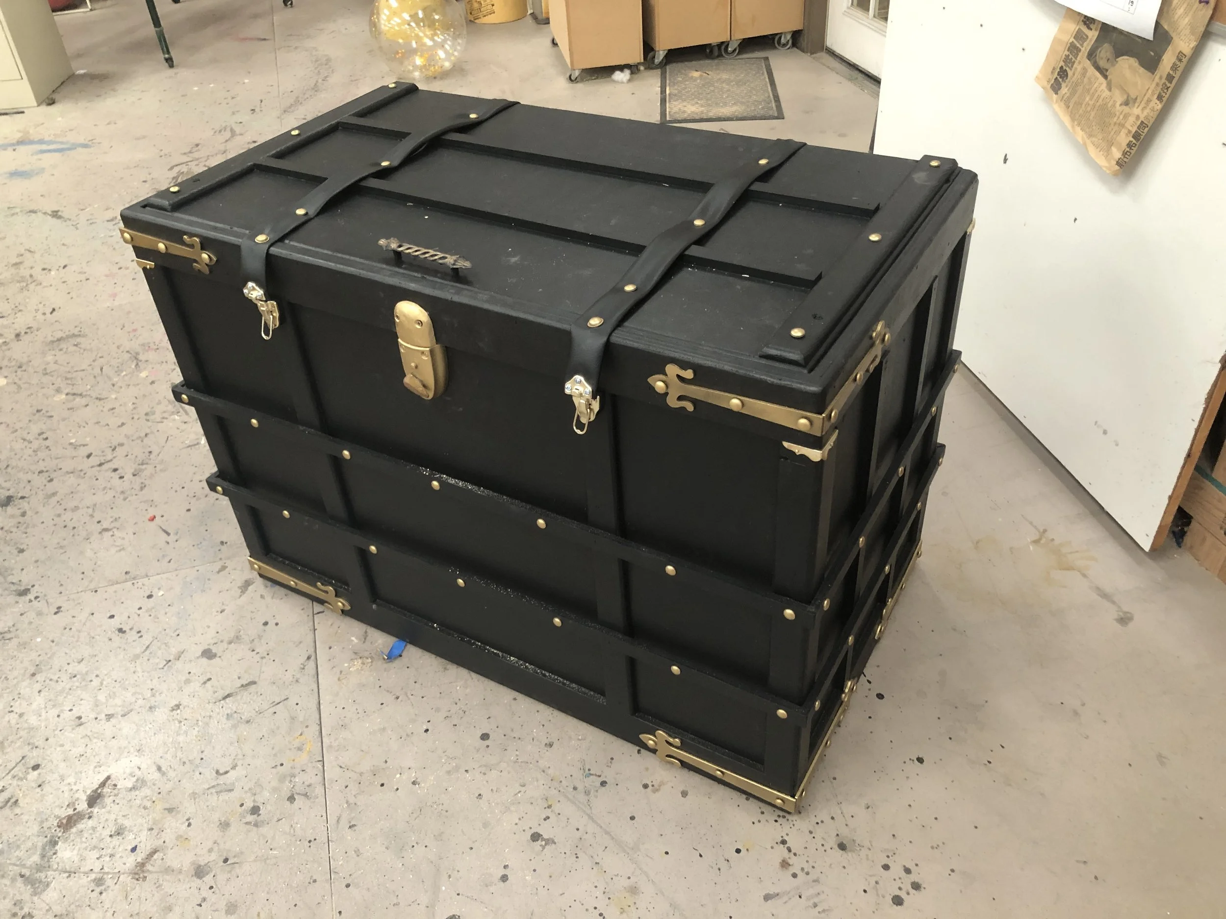  Make a new fake latch, and put it all together. 